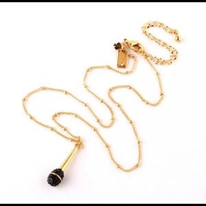 Kate Spade Microphone Necklace 17”